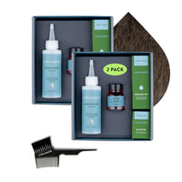 colorsmith Colorsmith Hair & Beard Colour for Blending Greys 2 pack, Ammonia-Free Complete Men’s At-home Beard & Hair Dye Kit, Professional-grade Demi-Permanent Hair Colour (Light Brown 6.0)