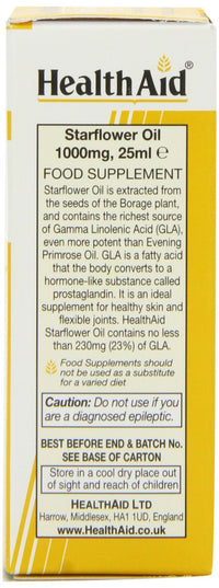 HealthAid Starflower 25ml Vegan Oil