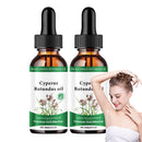Cureluxe 2pcs Cyperus Oil for Hair Removal，With Natural Grass for Reducing Body Hair Growth, for Hair Growth Inhibitor,Body Moisturiser & Glow Remedy Oil for Women