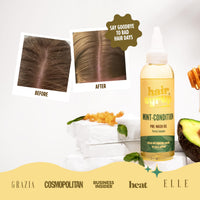Hair Syrup Mint Condition Pre-Wash Hair Oil For a Flaky, Itchy Scalp