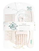 So Eco Curl Defining Set – 3-Piece Curl Care Kit with Wide-Tooth Comb, Styling Comb & Afro Pick, Made from 100% Recycled Materials for Defined, Voluminous Hair, Suitable for Wet & Dry Styling