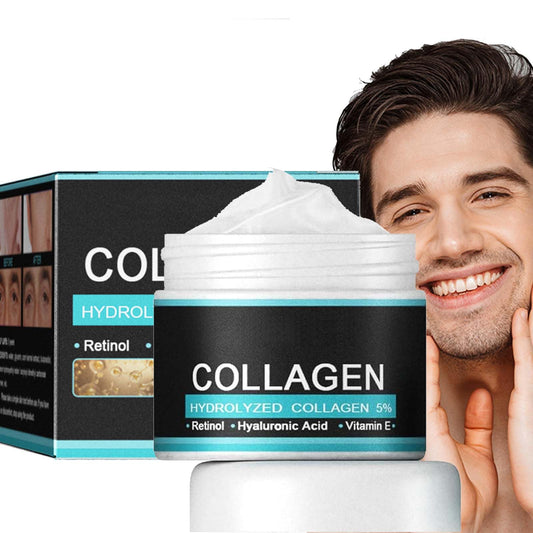 Men's Skin Tightening Face Cream - Anti Aging Moisturizer to Reduce Fine Lines and Wrinkles, Anti Wrinkle Skincare for a Smoother, Youthful Appearance, Face Cream Moisturiser for Men
