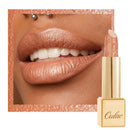 Oulac OULAC Glow Metallic Shine Lipstick, Nude High Impact Lipcolor, Lightweight Soft and Ultra Hydrating, Long Lasting, Vegan & Cruelty-Free, Full Coverage Lip Color 4.3 g/0.15 GM10 Chicness