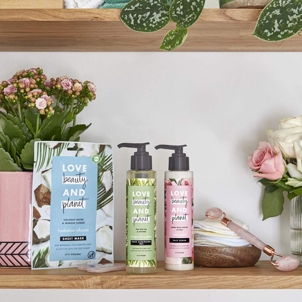 Love Beauty And Planet Love Beauty & Planet Blue, Coconut & Mimosa Blossom Face Mask