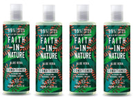 FAITH IN NATURE Faith In Nature | Aloe Vera Conditioner | 4 X 400Ml