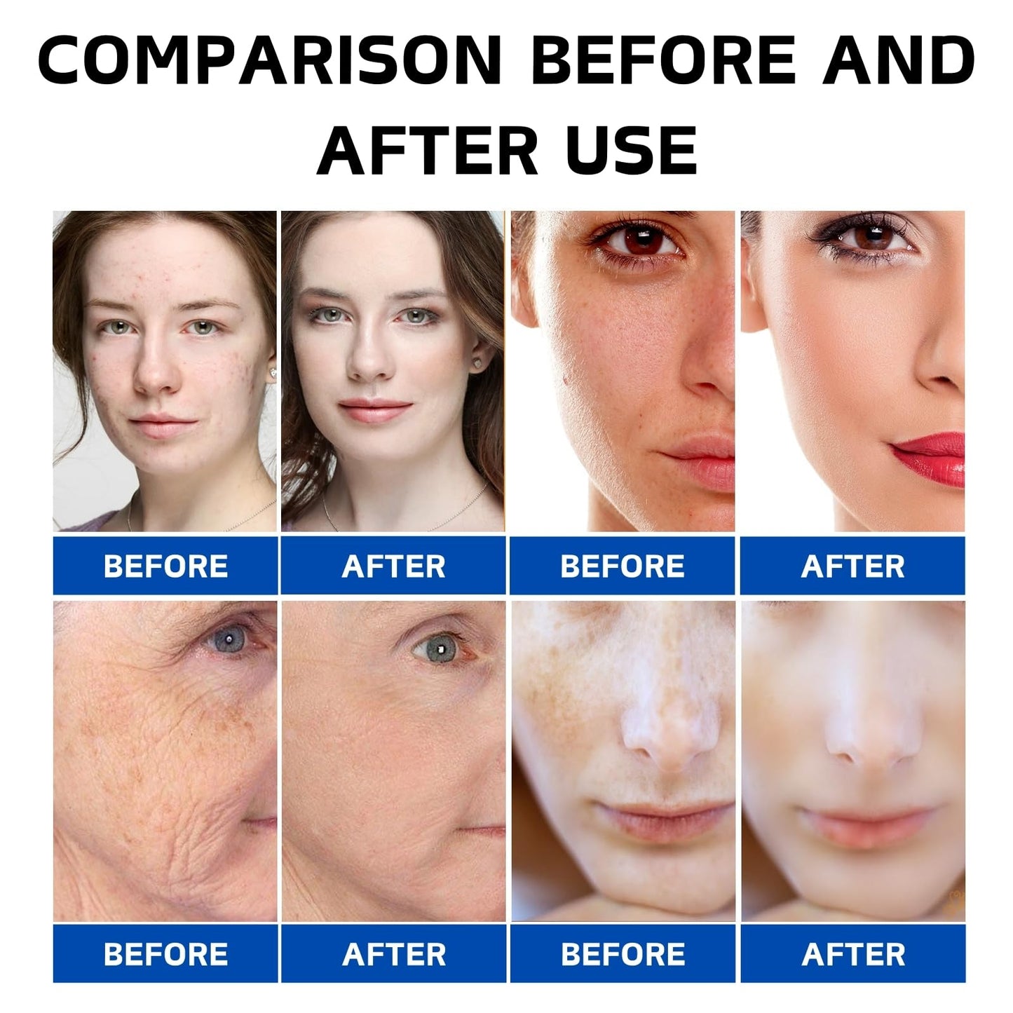 Cureluxe 5PCS Face Care Korean Glass Skin Collagen Mask - Anti-Aging&Anti-Wrinkles Collagen Face Mask - Korean Face Mask with Co-llagen,Hyaluronic Acid,Niacinamide - Kor-ean Skincare Hydrating Face Masks