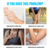 Leogony 3PCS Anti Chafing Cream, Waterproof Anti Chafe Stick, for Heel,Lower Arm,Legs,Skin Protection, Thigh Rescue