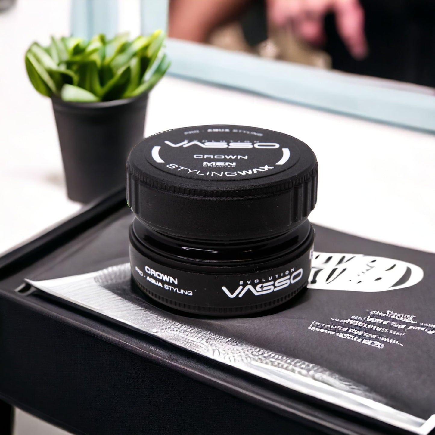 Vasso Crown Hair Styling Wax - 150ml - Edge Control
