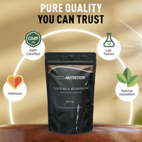 Tiger Milk Mushroom Capsules 500mg | High Strength | Pure & Natural Supplement | No Fillers or Binders | Vegan | Cognitive & Immune Support | UK NEO