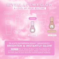 Glow Recipe Watermelon Niacinamide Dew Drops, Travel Size, Korean Niacinamide Serum Drops, Hydrating Face Serum + Primer & Liquid Highlighter, Hyaluronic Acid, Dewy Glow (15ml)