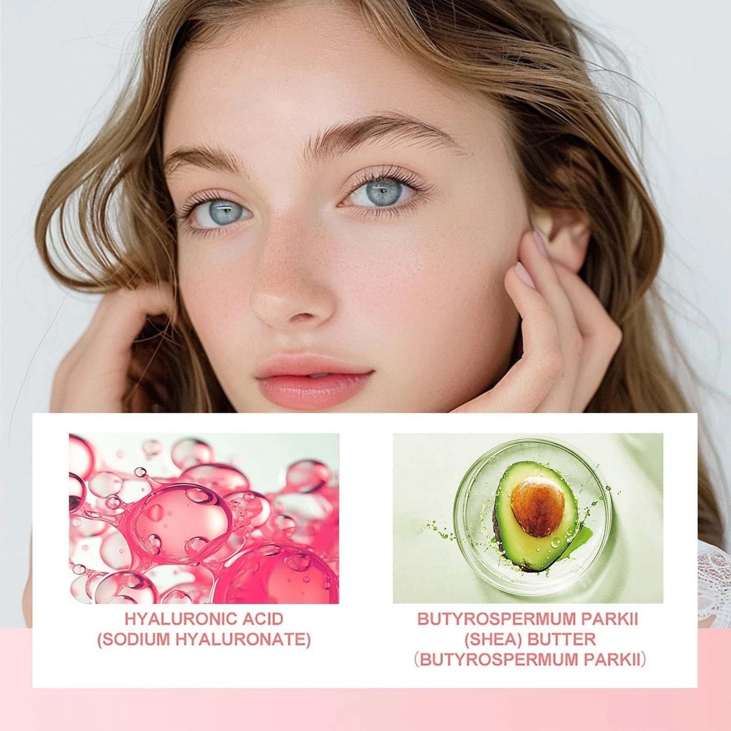 2-in-1 Full Coverage Under Eye Brightener And Concealer - Highlighter & Foundation - Long Lasting Correcting Pink Cream For Dark Circles And Spots, Smooth & High Coverage, 10g
