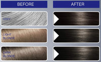 FYNE - Medium Brown Permanent Hair Colour | Grey Hair Colouring for Men with Comb Applicator Included | Natural-Look Hair Dye | No Mixing Ready to Apply | Ammonia and Cruelty-Free
