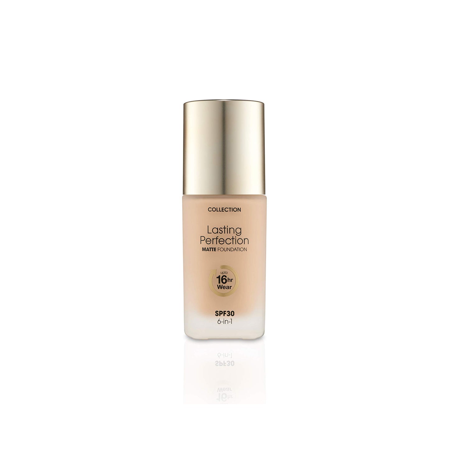 Collection Cosmetics Lasting Perfection Matte Foundation, Full Coverage, 27ml, Maple
