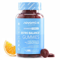novomins Estro-Gummies | 60 Gummies | Maca Root, Kale Extract | Novomins