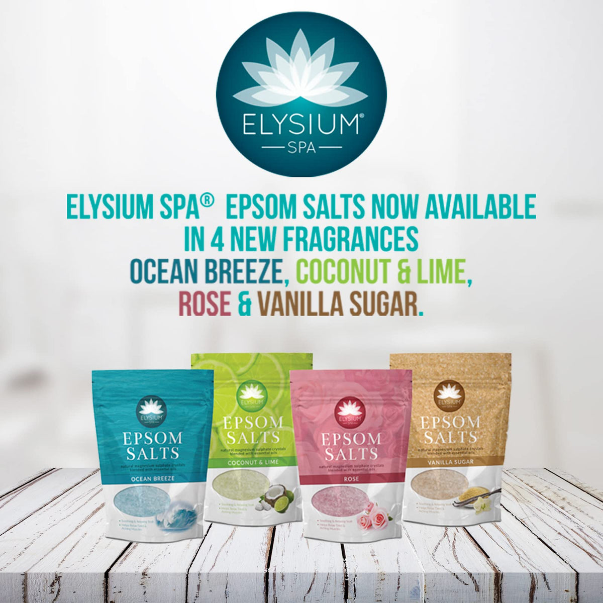ELYSIUM SPA Elysium Spa Natural Vanilla Epsom Bath Salts