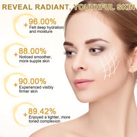 Advanced Snail Mucin Glass Glow Hydrogel Face Masks, Overnight Collagen Face Mask - Deep Hydration, Firm and Smooth Skin Care (4 PC)