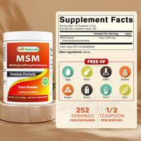Best Naturals 100% Pure MSM Powder, 1Lb (1 LB (Pack of 1))