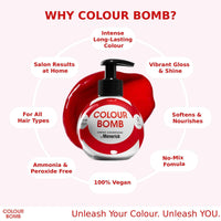 Colour Bomb by Maverick Fire Red Colour Depositing Conditioner 250ml