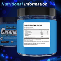 Unerder Magnesium Glycinate Gummies - 400mg High Absorption Formula for Sleep, Stress Relief & Muscle Health - Mixed Berry Flavor, Non-GMO, 60-Day Supply for Adults