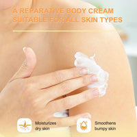 Pothenika Strawberry Legs Treatment Cream, Keratosis Pilaris Treatment, Anti Winkle Smoothing Face Body Moisturiser, Deep Nourishment Skin Exfoliating Repair Cream Fades Strawberry Skin,120g