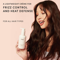 OUAI Anti Frizz Cream Travel Size - Moisturizing Hair Cream with Frizz Control & Heat Protection - Provides Hydration with Jackfruit & Beetroot Extract - Paraben, Phthalate & Sulfate Free