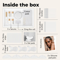 SOLMEY | 2-in-1 Lash Lift & Brow Lamination Kit | Professional Eyelash & Eyebrow Perm Set with Keratin, Collagen, Oats & Castor Oil | Salon Quality Results at Home - Up to 6 Weeks | Easy to use