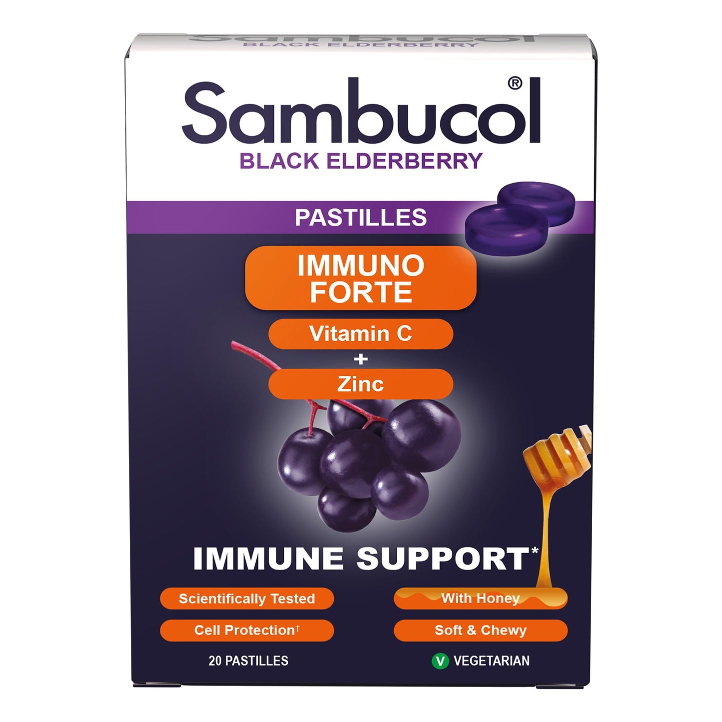 Sambucol Immuno Forte - 20 Pastilles