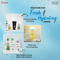 Lacto Calamine Light Moisturising Gel Non-sticky Hydrating Face & Body Gel with Niacinamide, Hyaluronic and vitamin E for non-oily feel & glowing skin 150g