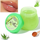 TBeautfave Lip Sleeping Mask, Aloe Vera Lip Mask Overnight Lip Balm Lip Oil Lip Moisturiser Nourishing for Dry Chapped Peeling Cracked Lips Lip Plumper Fades Lip Lines Lip Repair Lip Care