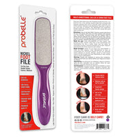Probelle Double Sided Multidirectional Nickel Foot File Callus Remover - Immediately Reduces calluses and Corns to Powder for Instant Results, Safe Tool (Purple)