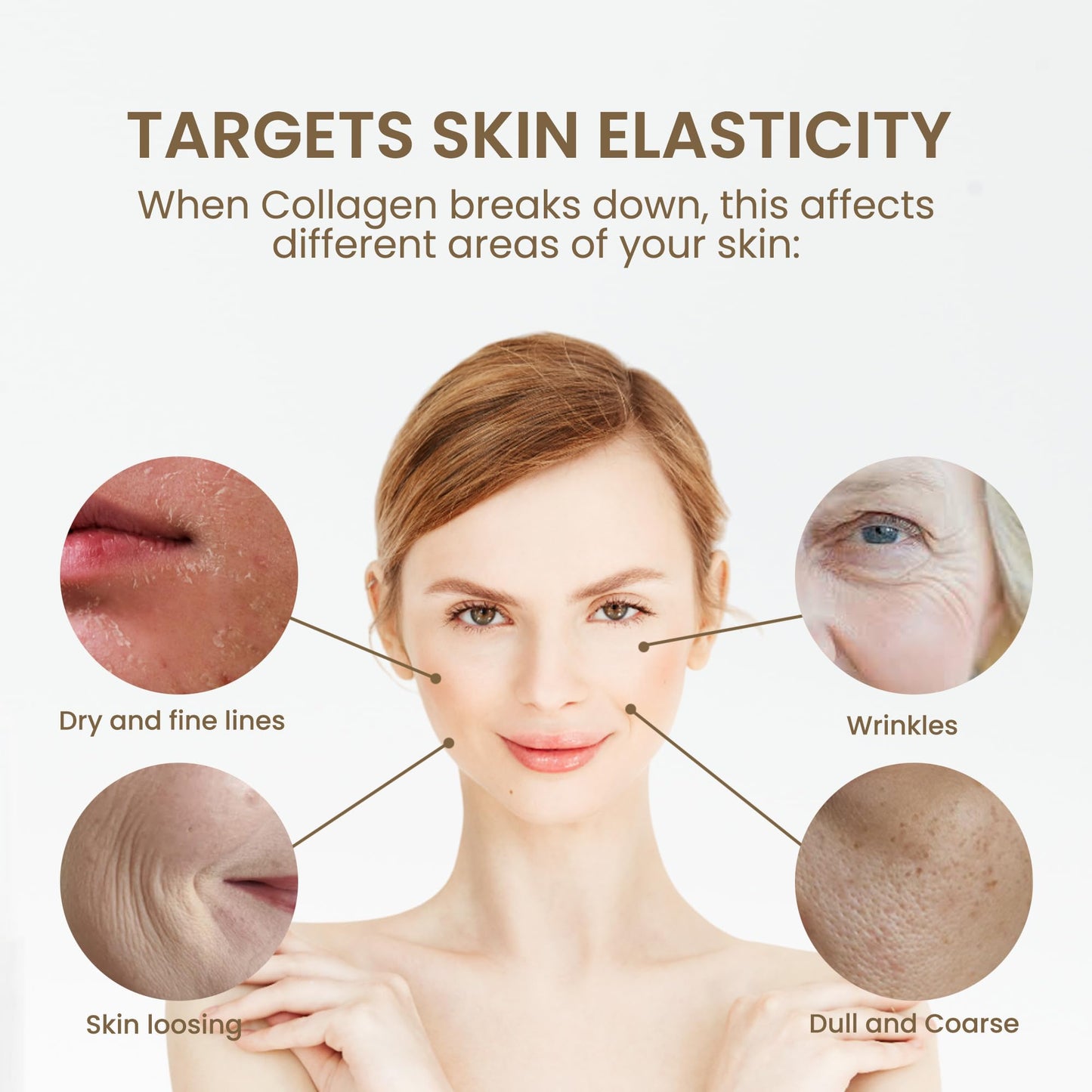 Beautiful Skin Pearl Glow Serum - Serum With Hyaluronic Acid and Vitamins A, C & E Face Serum for Women - Face Serum for Women - Helps Skin Elasticity and Wrinkles - Skincare By Nadia