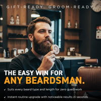 groomarang Groomarang Boar Bristle Beard Brush for Men Perfect Grooming Gift