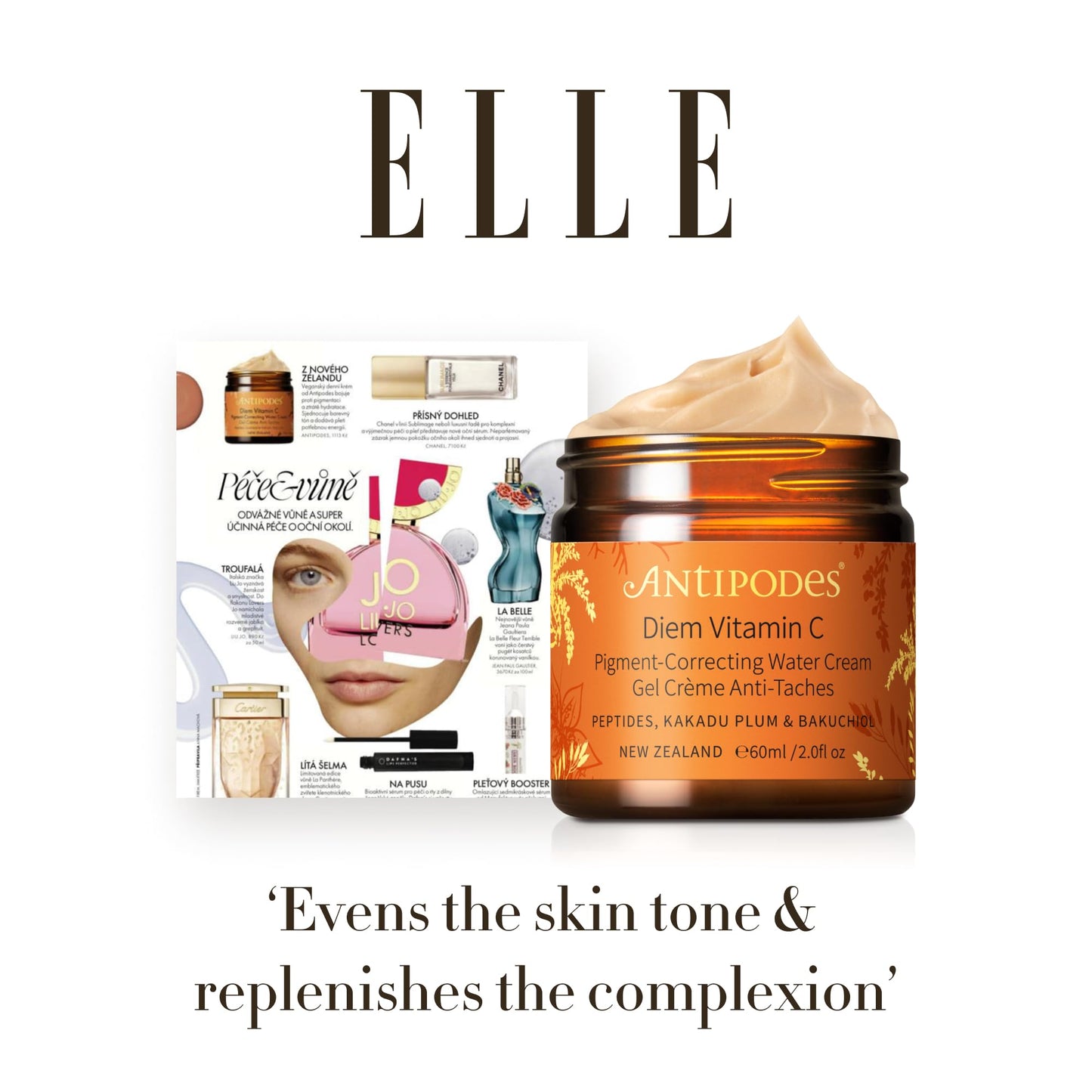 Antipodes ANTIPODES Diem Vitc Pigmt-Correct Water Cream 60ml