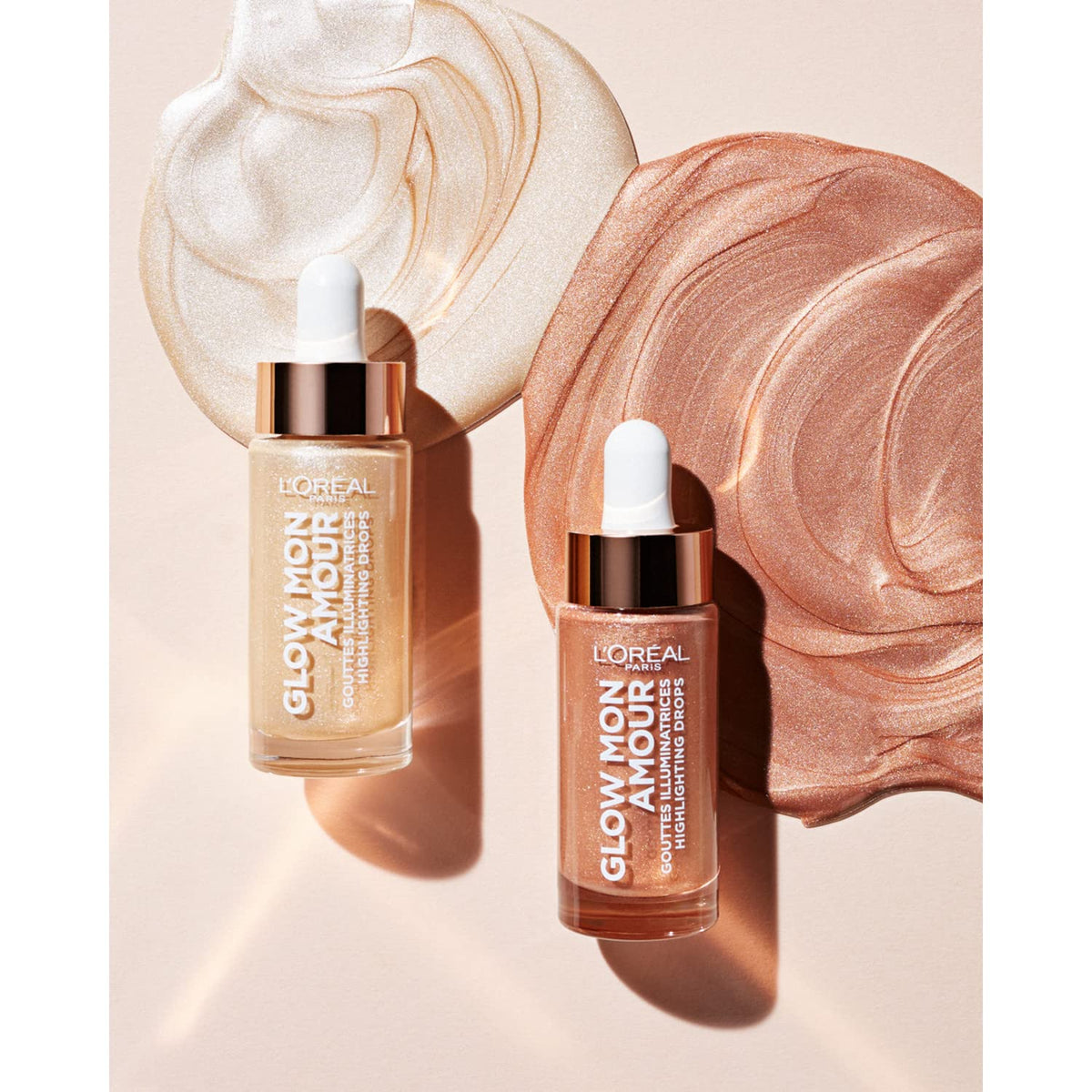 L'Oreal Paris L’Oreal Paris Highlighting Drops, Glow Mon Amour Sparkling Love, Natural and Luminous, Liquid Formula with Nourishing Coconut Oil