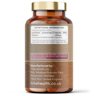 Time Health New: Sun-Kissed - Clinically Proven Tan Accelerator - Darkens Skin By Up to 2.5X - Prolongs Tan - Provides UV Protection - Made with Melaline® - Tanning Supplement - UK Made - Zero Additives