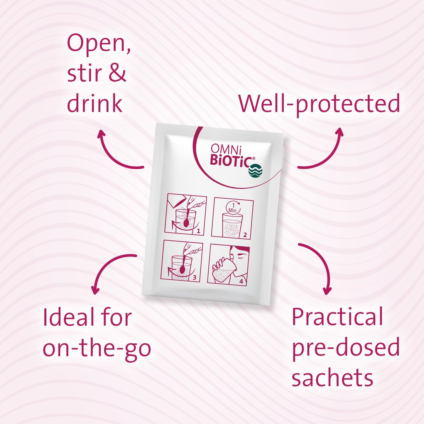OMNi BiOTiC HETOX | 30 sachets (180g) | 9 Bacterial strains | 15 Billion Bacteria per Daily dose | Powder | Vegan | Glutenfree | Lactose-Free | for Daily use