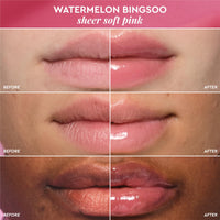 Glow Recipe Glass Balm Lip Treatment - Watermelon Bingsoo Sheer Soft Pink (15 ml)