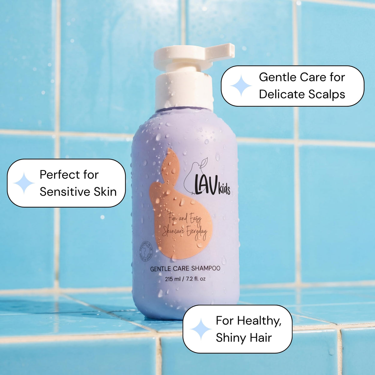 LAV KIDS Lav Kids shampoo and conditioner Natural Hair Care Bundle for Daily Use