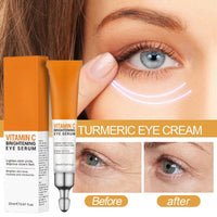 Vitamin C Eye Serum,Eye Cream for Dark Circles and Puffy Eyes,Under Eye Cream,Eye Bags Remover,Anti Wrinkle Vit C SerumFor Women/Men Anti Aging,Skincare for Dark Circles Under Eye Treatment Women