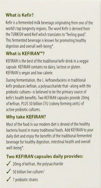 Lane Labs Kefiran Nutrient - Plus 50 Billion, Support Well-being, 60 Count
