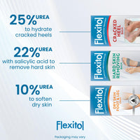 Flexitol Rapid Revive Overnight Foot Cream - 30 Percent Urea for Extremely Dry, Hard, Rough Skin on Feet - Results in 1 Night - Clinically Proven Foot Care - High Urea - Suitable for Diabetics. 50g