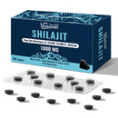 Veenuule 30,000mg Shilajit Tablets, Gold Grade Shilajit Supplement, Rich in Fulvic Acid & 85+ Trace Minerals (60 Count (Pack of 2))