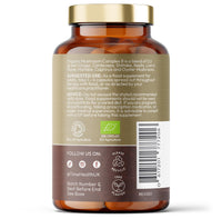Time Health Mushroom Complex 8 | Organic | EU Grown | 616mg Capsules | Lions Mane, Cordyceps, Chaga, Shiitake, Reishi, Maitake, Coprinus & Oyster Betox93® | 40% Polysaccharides