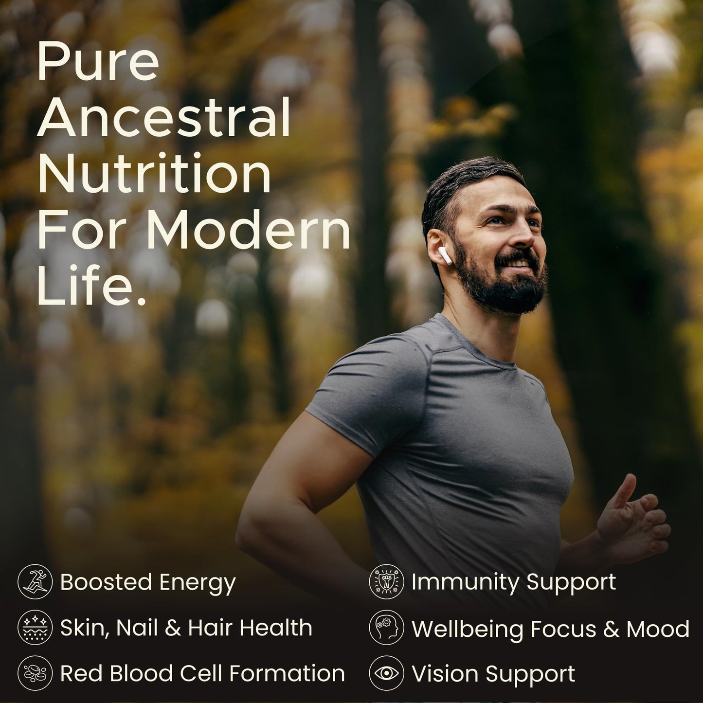 Carnivore Go 100% Grass Fed Beef Liver Capsules - for Energy, Immunity, Focus, Detoxification & Skin Health - 180, 500mg Desiccated Beef Liver Supplements - UK Made - No GMO, Hormones, Antibiotics