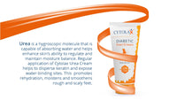 Cytolax Diabetic Foot Cream 200ml | with 10% Urea, Shea Butter, Beeswax | Softens & Moisturises Rough, Hard, Cracked, Callused Feet | Foot Care Cream to Improve Elasticity & Smoothen Skin