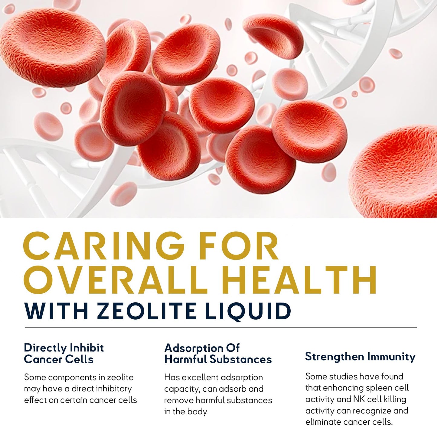 Anogol Zeolite Detox for Adults, Gentle Heavy Metal Detox, 60 ml Zeolite Drops with Chlorella, Methyl Vitamins B12 and D3, Boosting Energy and Focus, Supports Digestive and Immune Health, N1