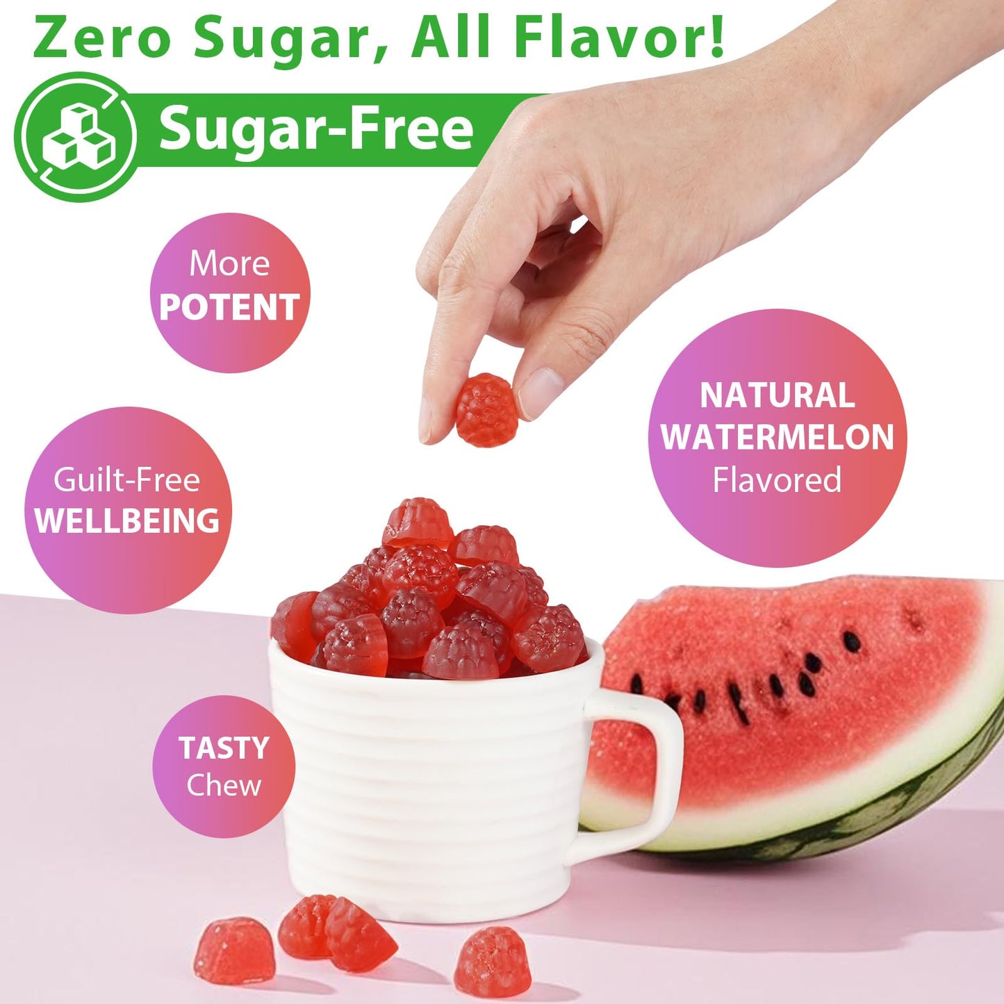 jollifish Berberine Gummies, Berberine Supplement Gummies with Turmeric Support Energy, Gut Health, Metabolism, Immune System & Metabolism Support for Women & Men, Sugar Free, Non-GMO, Gluten-Free - 60 Gummies