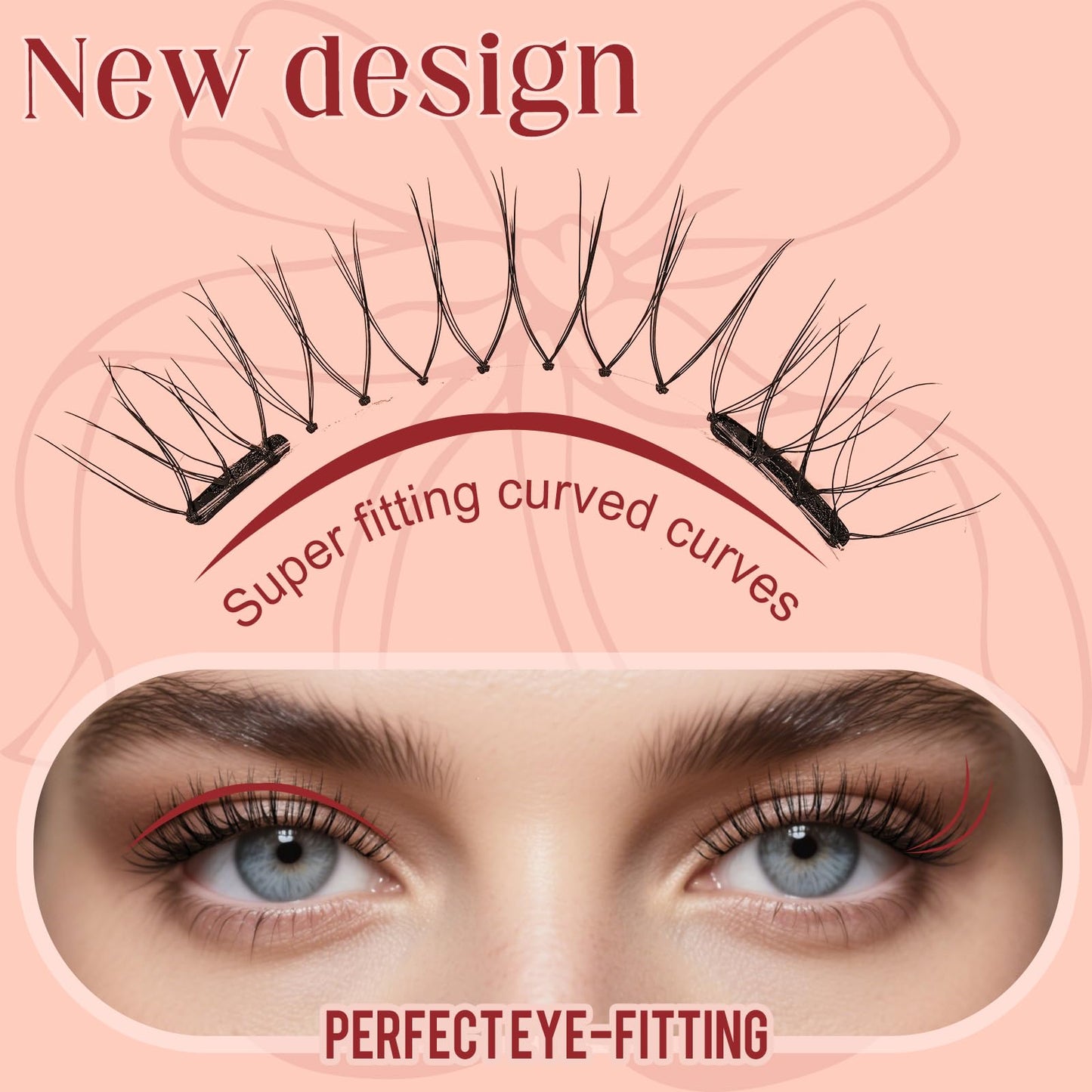 Magnetic Lashes with Applicator, Higu clace Reusable Magnetic Eyelashes No Glue or Eyeliner Need, Waterproof Magnetic Eyelashes Easy to Wear and Remove, Natural Lashes Suitable for Party(STYLE-G)