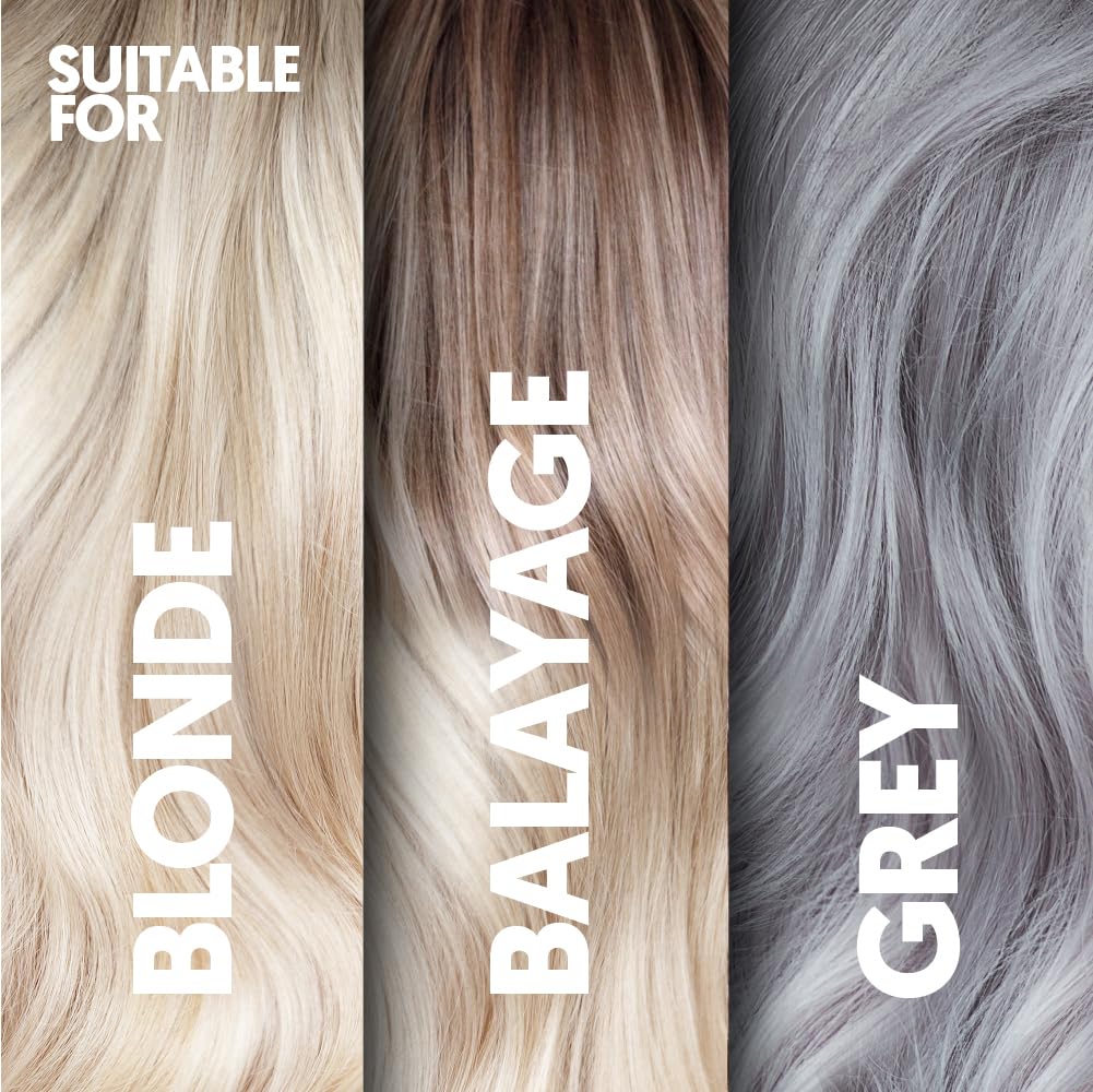 PROVOKE Go Ashy Conditioner 200ml, Remove Brassiness & Adds Silvery Tone to Hair, Formulated with Triple Toning Technology, Turn Warm & Brassy Hair to Cool & Ashy