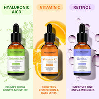 Neutriherbs Vitamin C Serum, Niacinamide Serum For Face, 30ML-Vit C Hydrating Booster with Hyaluronic Acid, Glowing Face Skincare for Women Men, Brighten Skin Moisturiser for Reduces Dark Spots & Evens Skin Tone